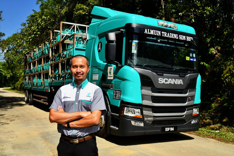 Almuin, Pengangkut LPG Scania New Truck Generation Pertama di Pantai Timur Menandatangani Ecolution untuk Mengurangkan Jejak Karbon