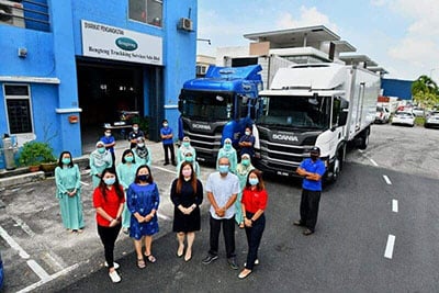 Scania Memperkukuh Penguasaan Pasaran Bengteng dengan New Truck Generation Berbadan Kotak Kawalan Suhu Scania yang Pertama di Semenanjung Malaysia.