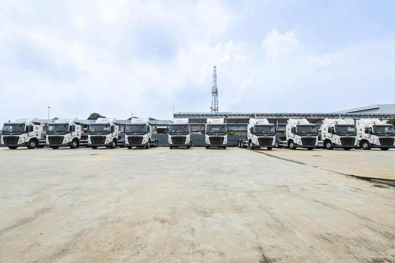 Swift Haulage Berhad Expands Prime Mover Fleet in Prai with Ten Volvo FM