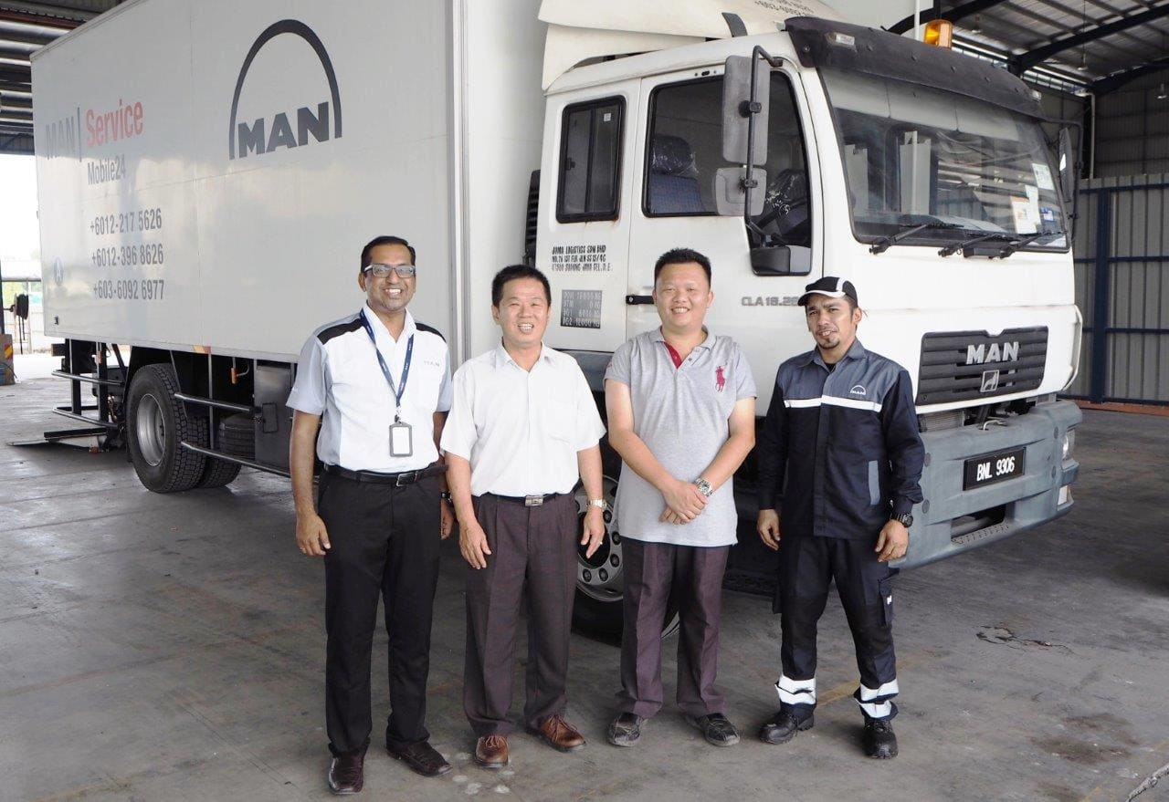 MAN Mobile Service Workshop Hits the Road