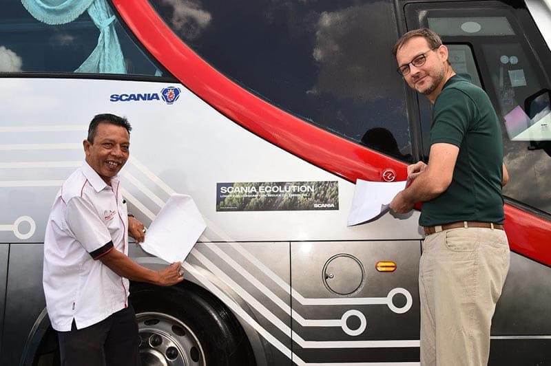 Politeknik Sandakan Sabah (PSS) Institusi Pengajian Tinggi pertama di Malaysia menandatangani perjanjian "Scania Ecolution Agreement"